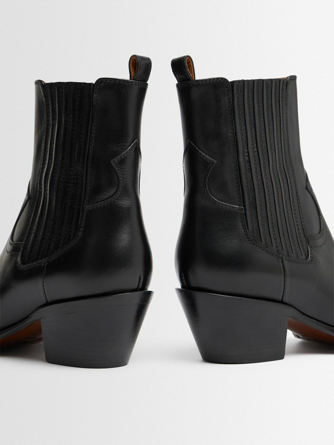 BUTTERO Annie Leather Ankle Boots