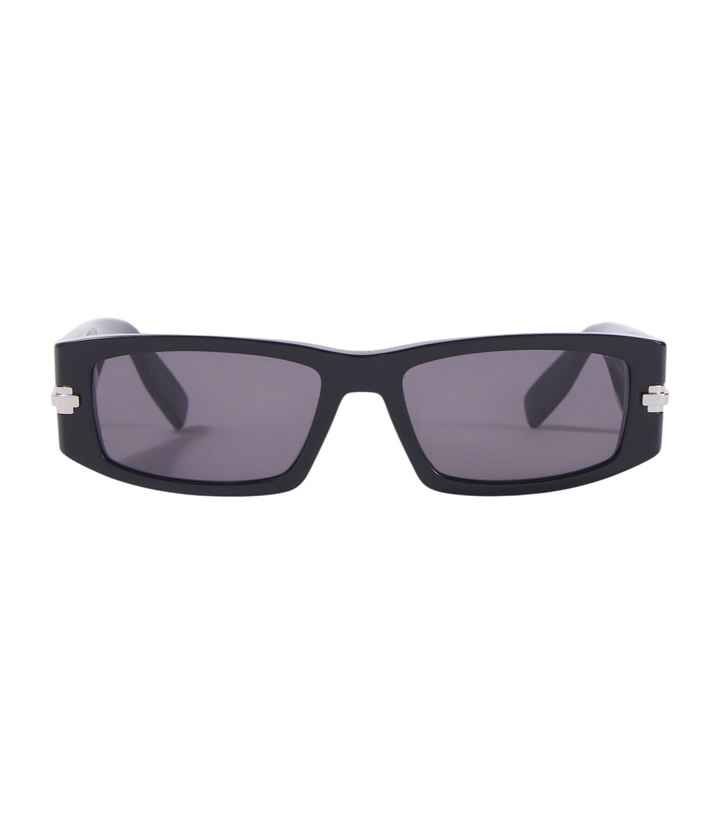 Photo: Dior Eyewear DiorBlackSuit XL S5I rectangular sunglasses