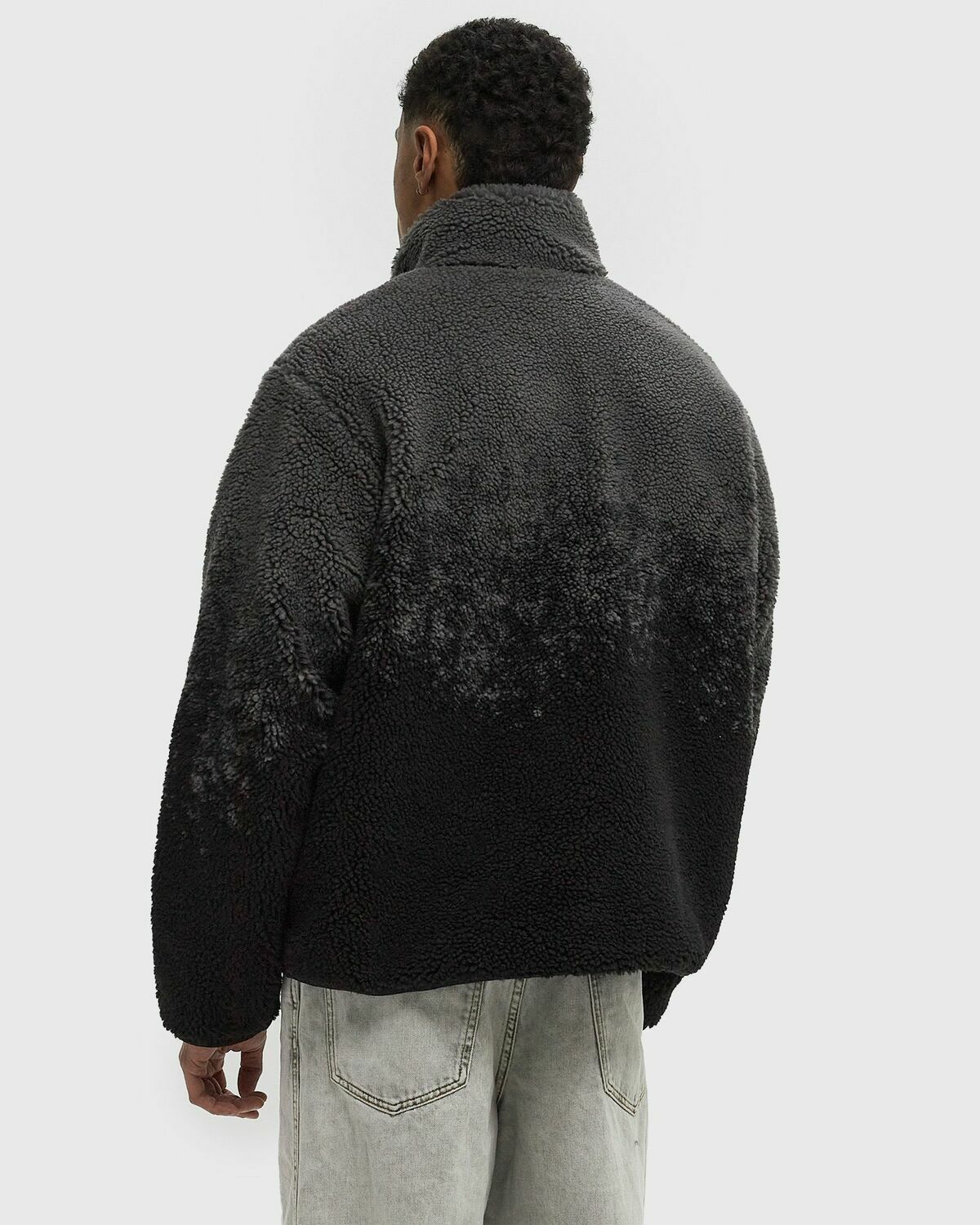 Reternity SPRAYED FLEECE JACKET Black Men
