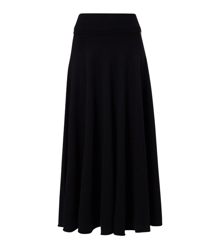 Photo: Extreme Cashmere N°313 Twirl cashmere-blend maxi skirt