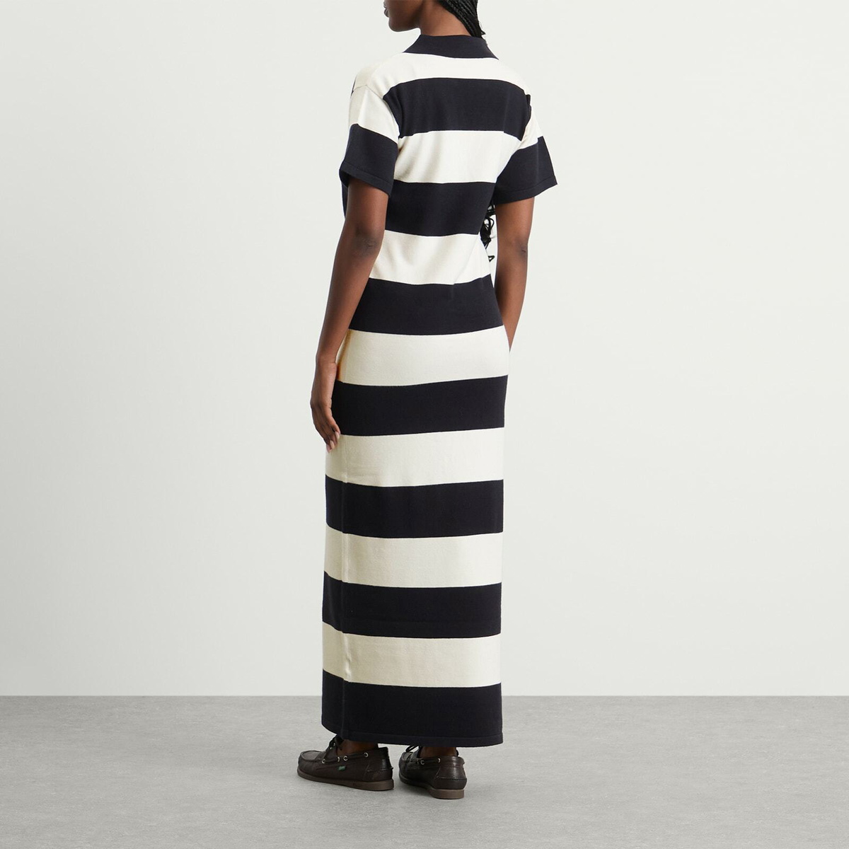 4th & Reckless Women's Esme Polo Dress in Stripe