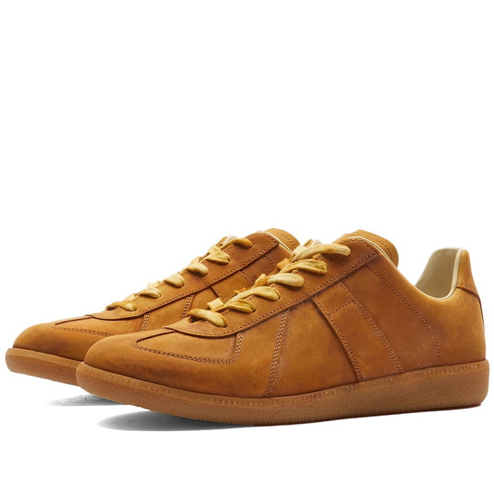 Photo: Maison Margiela Men's Classic Replica Sneakers in Old Camel