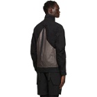 The Viridi-anne Black Garment-Dyed Field Jacket