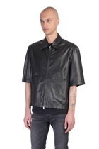 Salvatore Santoro Shirt In Black Leather