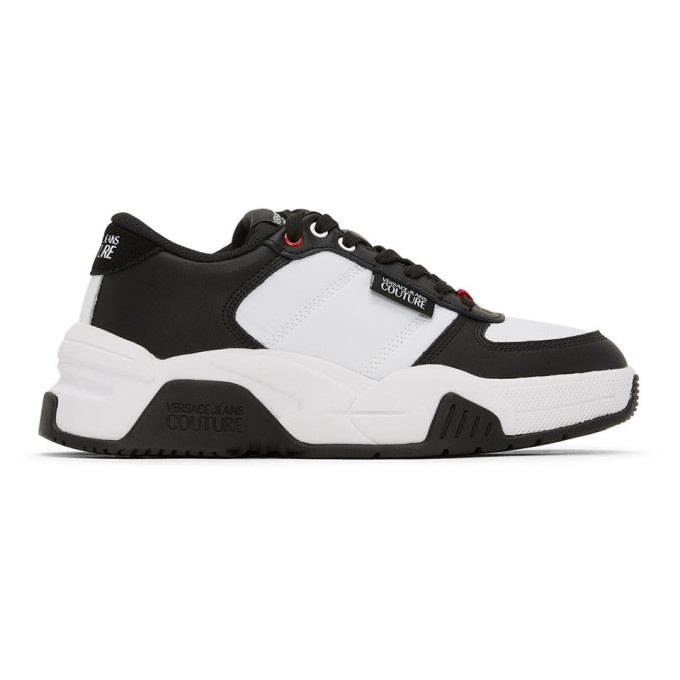 Photo: Versace Jeans Couture White and Black Fire1 Sneakers