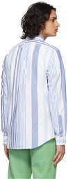 Polo Ralph Lauren White & Blue Stripe Shirt