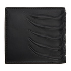 Alexander McQueen Black Ribcage Bifold Wallet