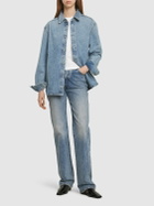KHAITE - Argo Cotton Denim Shirt
