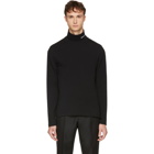 Calvin Klein 205W39NYC Black Logo Turtleneck