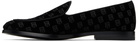 Dolce&Gabbana Black Velvet Slippers