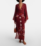 Cala de la Cruz Odele printed maxi dress