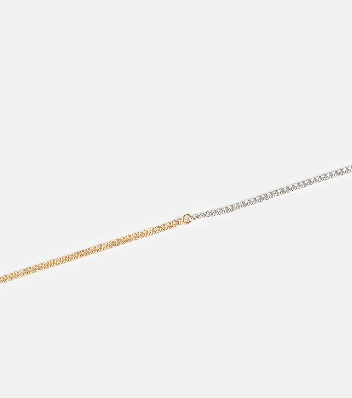 JW Anderson - Logo gold–plated pendant necklace JW Anderson