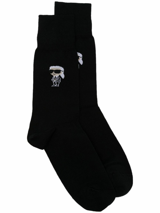 Photo: KARL LAGERFELD - Socks With Logo