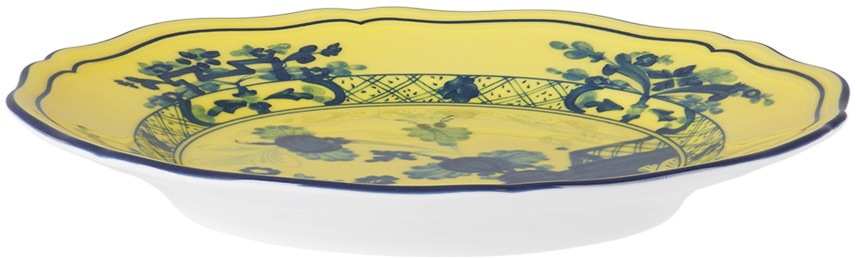 Ginori 1735 Yellow Oriente Italiano Bread Plate
