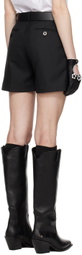 Ernest W. Baker Black Tailored Shorts