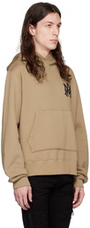 AMIRI Tan 'M.A.' Hoodie