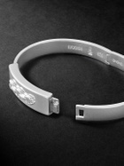 HOORSENBUHS - Slot Logo-Embossed Sterling Silver Cuff - Silver