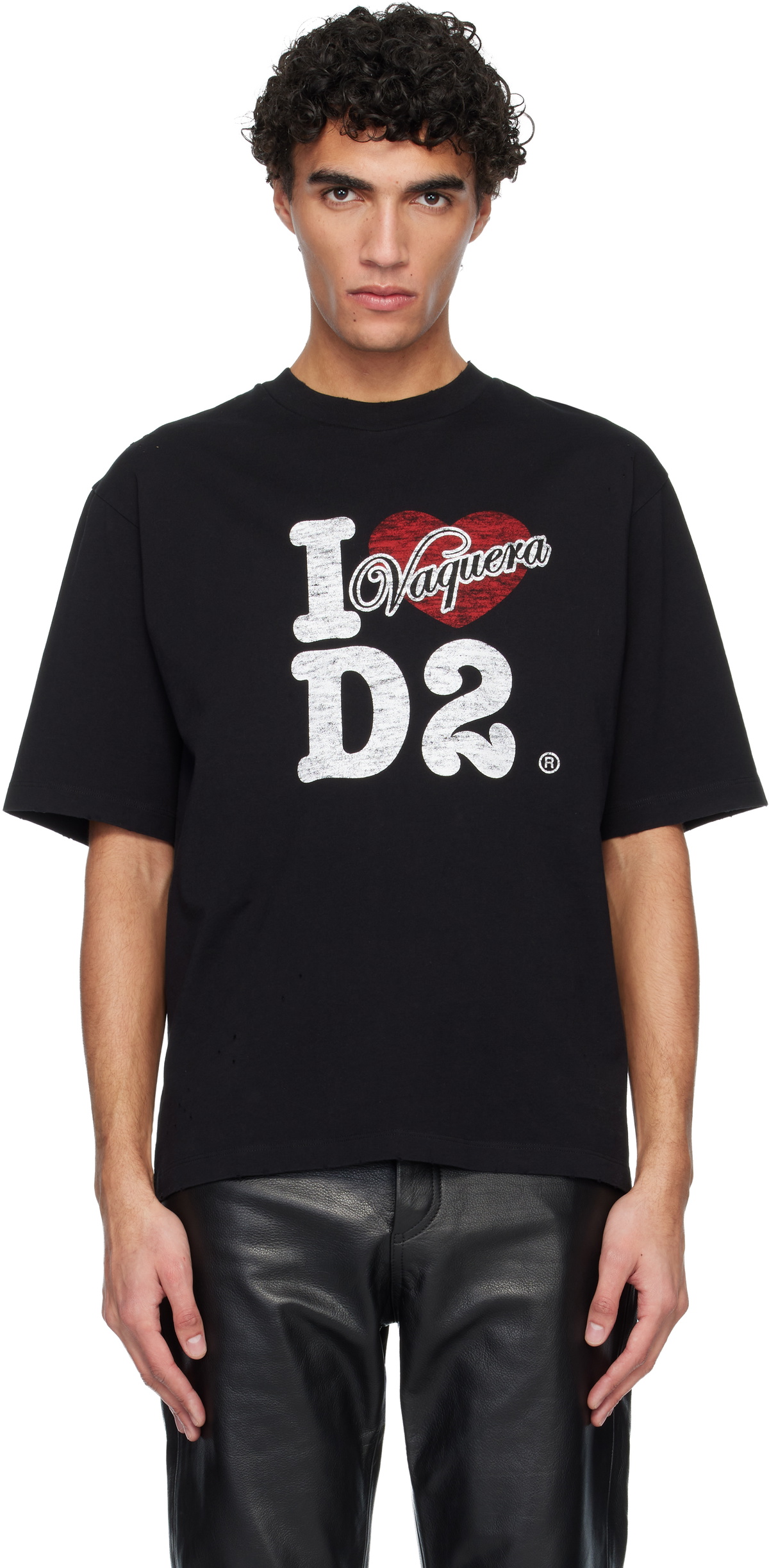 DSQUARED2  Tシャツ Blood Sweat Tears Mens Dsquared2 T Shirt - Rugged Wear