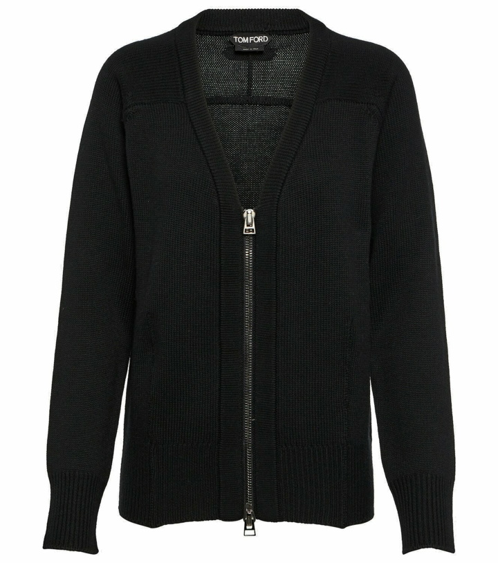 Photo: Tom Ford Knitted wool cardigan