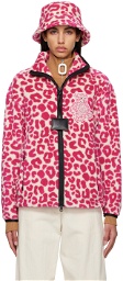 Moncler Genius 1 Moncler JW Anderson Pink Teddy Sweatshirt