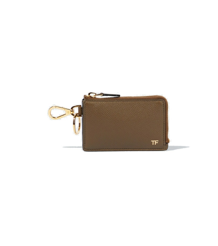 Photo: Tom Ford - Leather cardholder with keychain