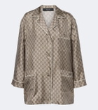 Gucci GG silk twill shirt