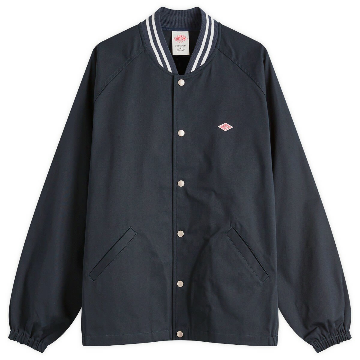 ジャケット・アウター danton back print coverall 40 Danton Men's Back Print Coverall Jacket in Ivory Danton