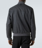Canali Wool bomber jacket