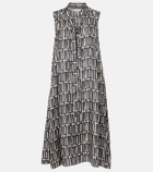 'S Max Mara Jackie silk twill midi dress