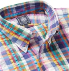 J.Press - Irving Button-Down Collar Checked Cotton-Seersucker Shirt - Multi