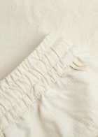 Universal Works Simple Linen-blend Shorts Ecru