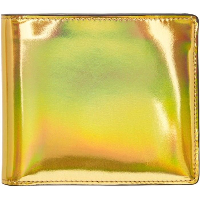 Photo: Maison Margiela Gold and Silver Bicolor Wallet 