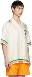 Casablanca White Tennis Club Icon Shirt