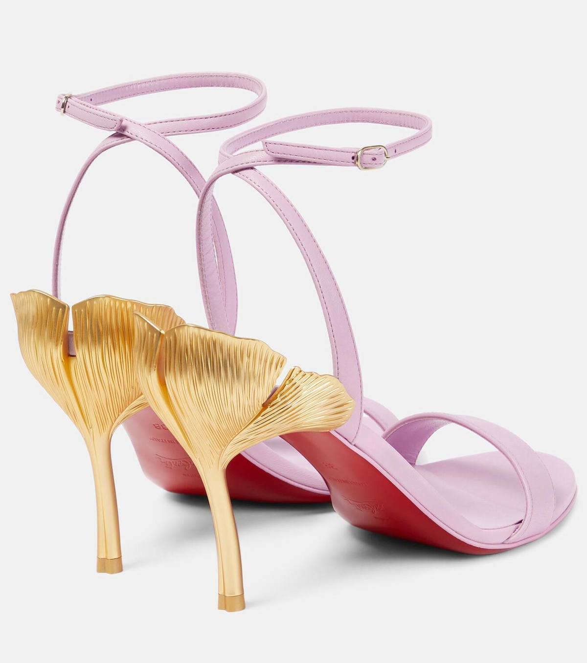 Christian Louboutin　パンプス　ピンクゴールド　22.0㎝ Christian Louboutin Ginko Girl leather sandals Christian Louboutin