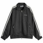 A Bathing Ape Men's Line Camo Track Jacket in Black