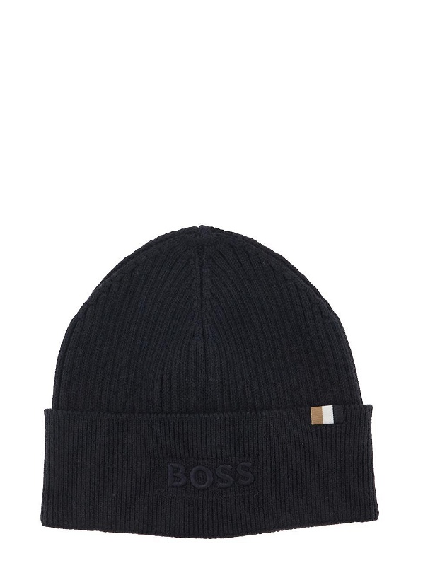 Photo: Boss Cotton Beanie Hat