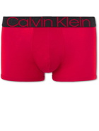 Calvin Klein Underwear - CK Reconsidered Refibra-Jersey Boxer Briefs - Red