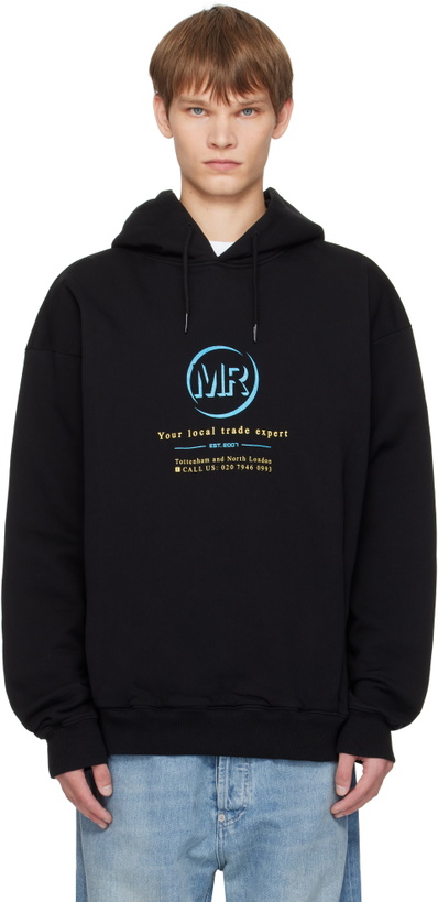 Photo: Martine Rose Black Classic Hoodie
