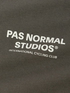 Pas Normal Studios - Oakley Off-Race Logo-Print Cotton-Jersey T-Shirt - Brown