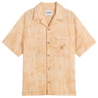 ACMH by Magic Castles Men's x Khruangbin Linen Vacation Shirt in Sandstone