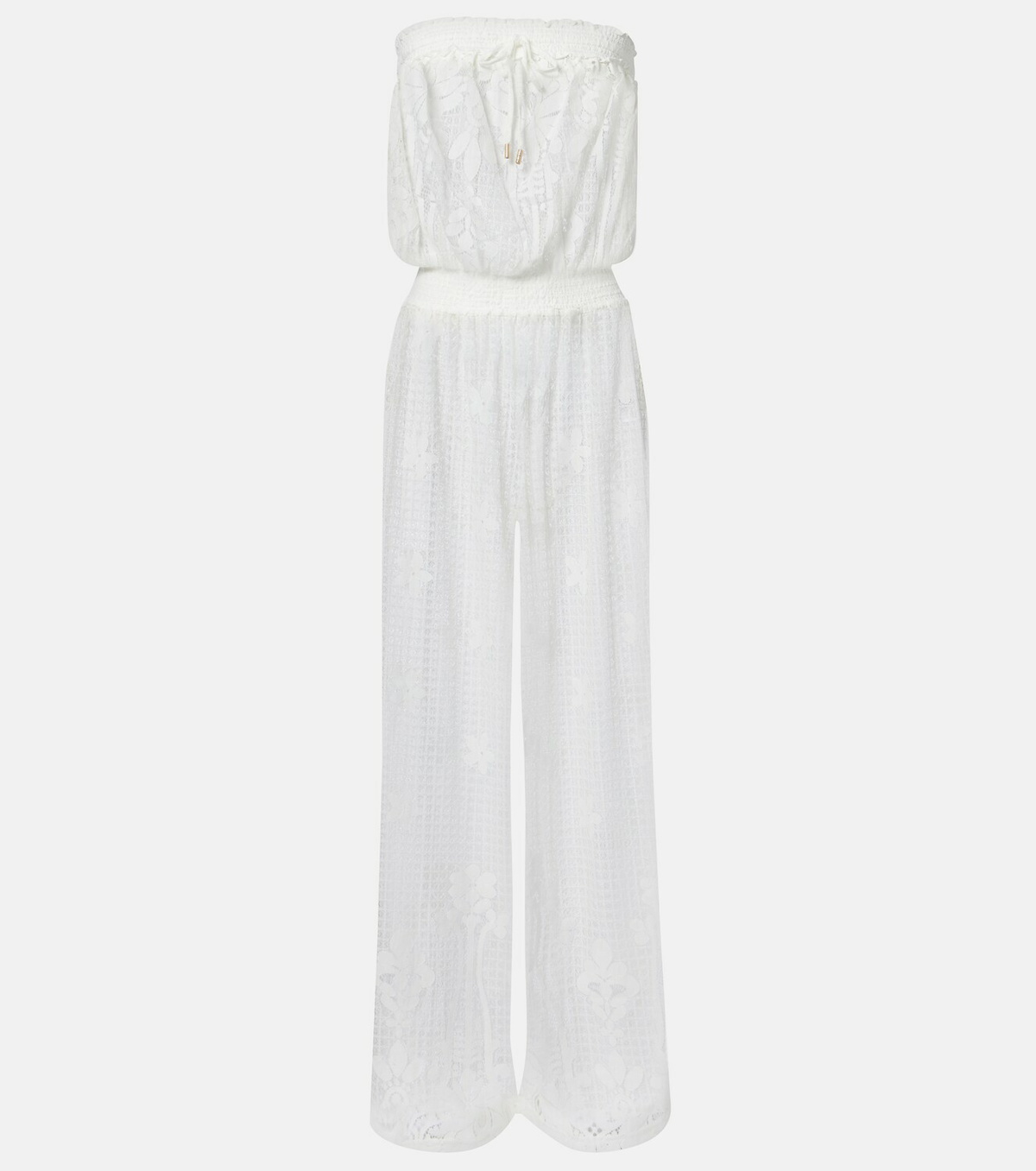 Melissa Odabash Viv cotton-blend jumpsuit