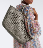 Rixo x Dragon Diffusion Lucine leather tote bag