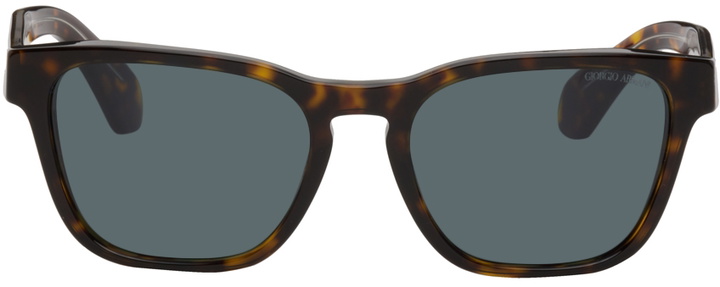 Photo: Giorgio Armani Tortoiseshell Square Sunglasses