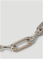 Original Binary Chain Necklace in Silver