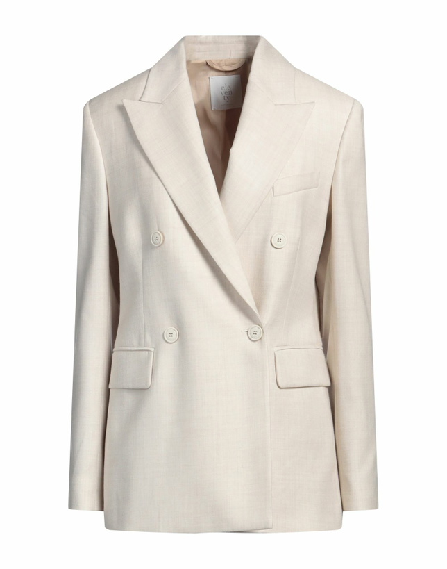 Photo: Eleventy Womens Blazer in Beige