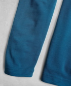 Brooks Brothers Men's Golden Fleece Brooks, Tech Two-Button Long-Sleeve Polo Shirt | Teal