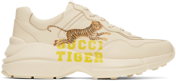 Photo: Gucci Off-White Rhyton Tiger Sneakers