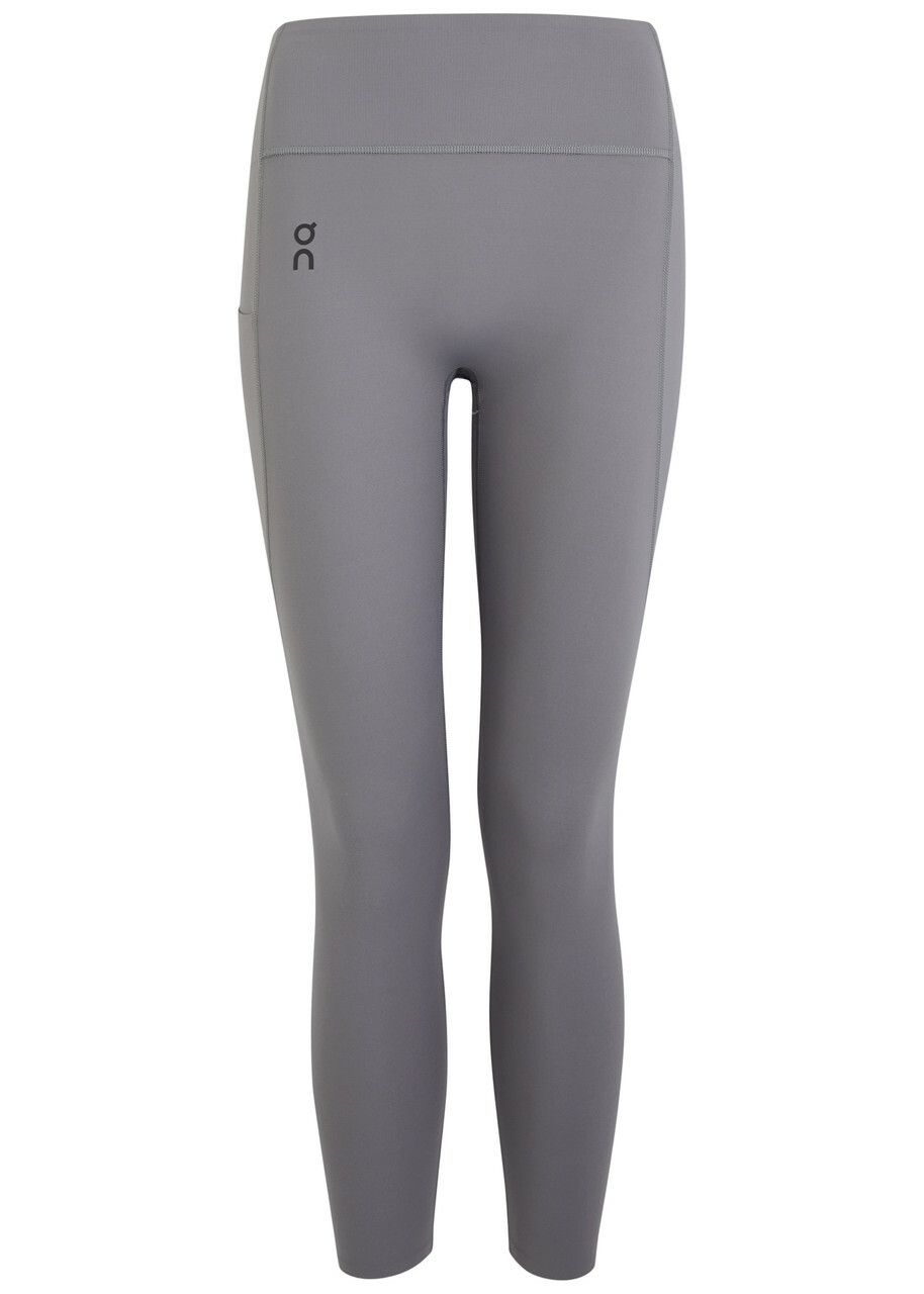 ON Studio Stretch-jersey Leggings Dark Grey