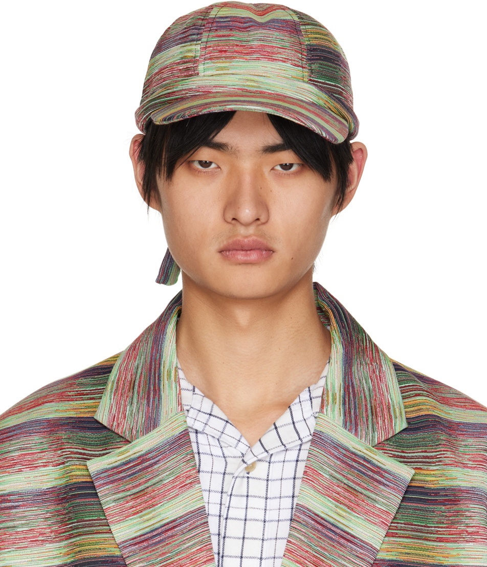 HENRIK VIBSKOV キャップ Henrik Vibskov Multicolor Stripe Cap Henrik Vibskov