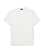 TOM FORD - Lyocell and Cotton-Blend Jersey T-Shirt - White